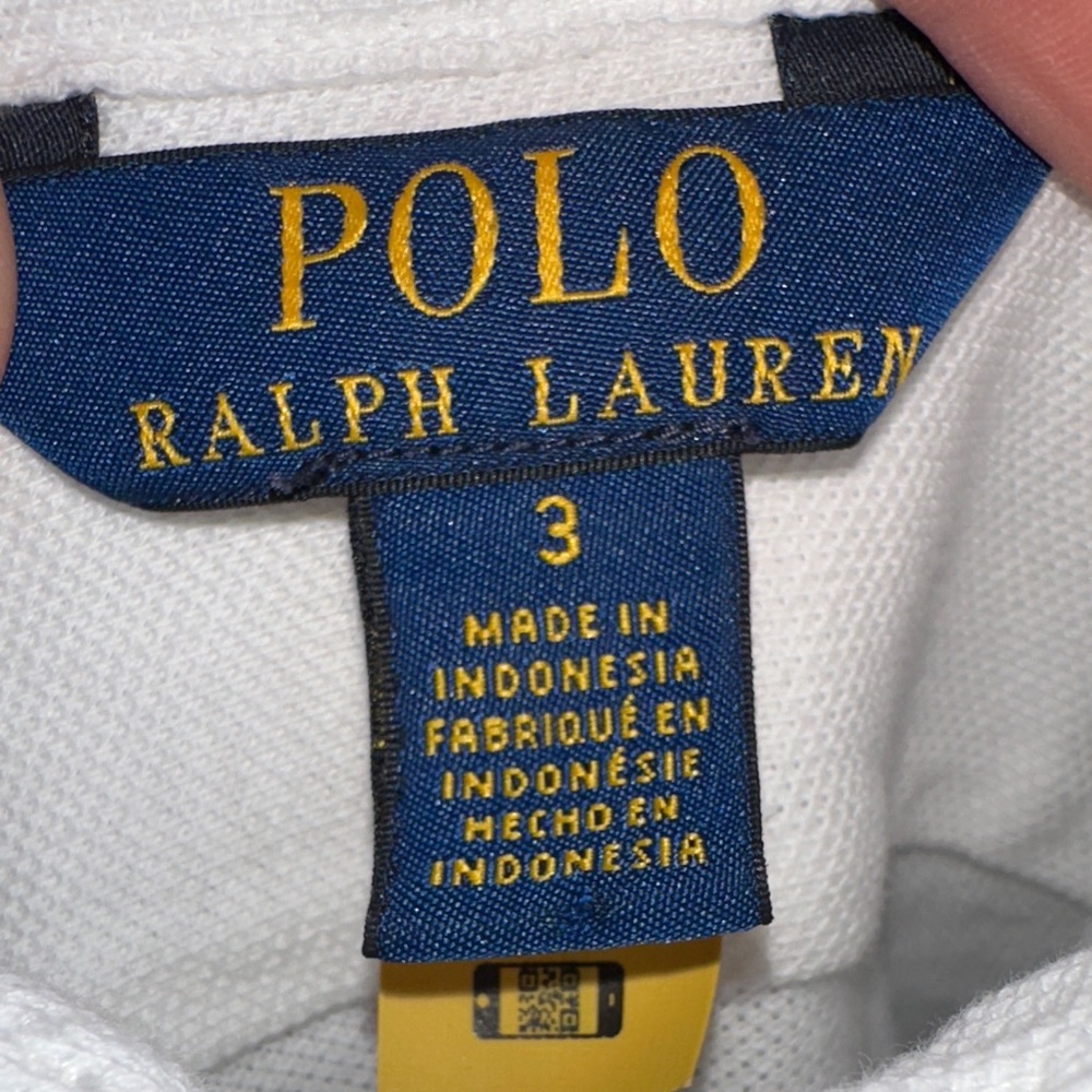 Polo by Ralph Lauren White Ruffle-Collar Button-Down Shirt - Picture 5 of 6
